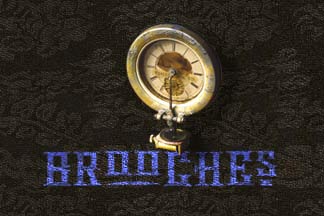 Brooches.